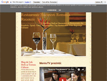 Tablet Screenshot of e-restaurant.ro